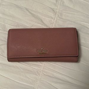 Pink Kate Spade Wallet